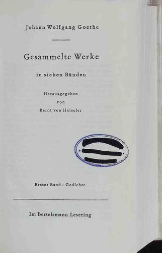 Gesammelte werke sieben - gesammelte,
