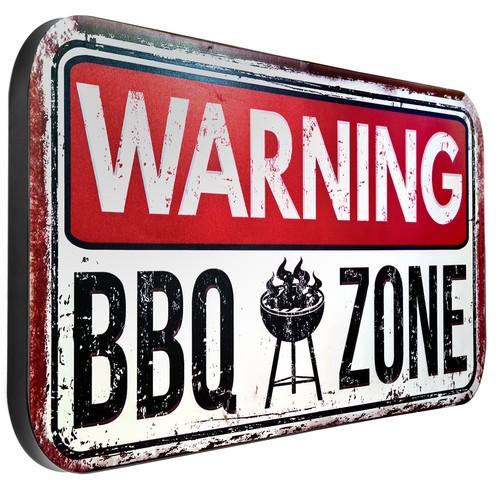 Moritz blechschild xxl warning - blechschild,