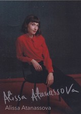 Alissa ATANASSOVA - bulgar. Schauspielerin, original-Autogramm!