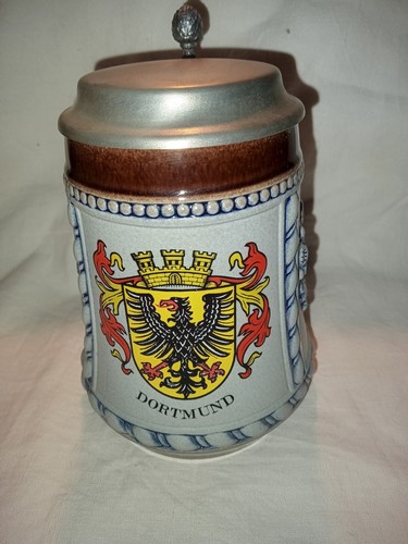 älterer bierkrug humpen - humpen, mit
