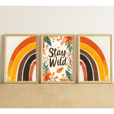 Kinder Wandbilder 3er Set