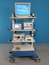 Aesculap Turm: David 3 Prozessor mit kamerakopf, Conmed Linvatec Smart OR, Axel