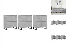 Sideboards 3 Stk. Betongrau