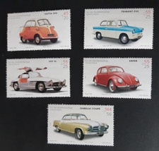 Bund/BRD - Wohlfahrt 2002  Oldtimer Automobile (I)  MiNr. 2289-2293 **postfrisch