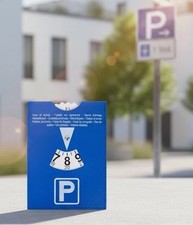 Hochwertige Parkscheibe aus