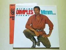 Richard "Dimples" Fields ‎– Mmm ...  (Promotion Copy + Promo-Sheet)