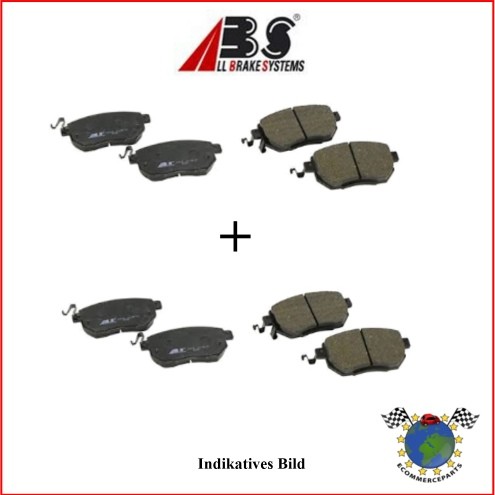 Kit bremsbeläge vorne - bremsbeläge,