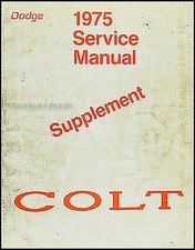 1975 Dodge COLT Reparatur Shop