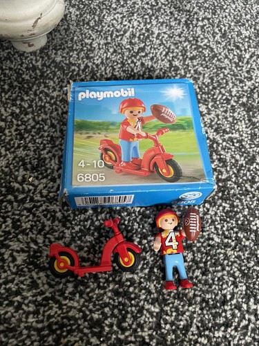 Playmobil junge mit roller - junge,