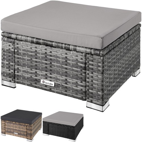 Polyrattan sitzhocker - polyrattan,