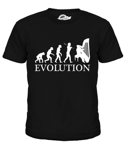 Harfe evolution des menschen - des,