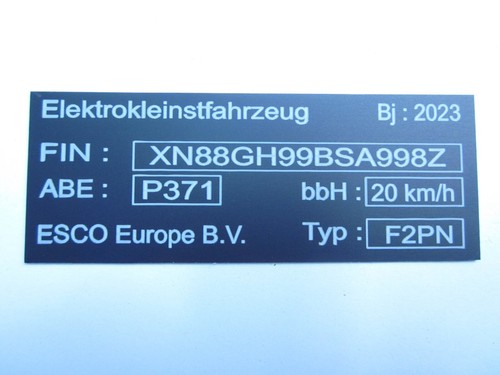 Elektrokleifahrzeug