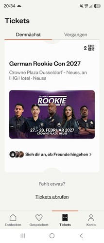 Karten für die rookie con - 2,