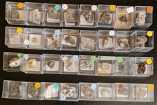  32 teilige Mineraliensammlung