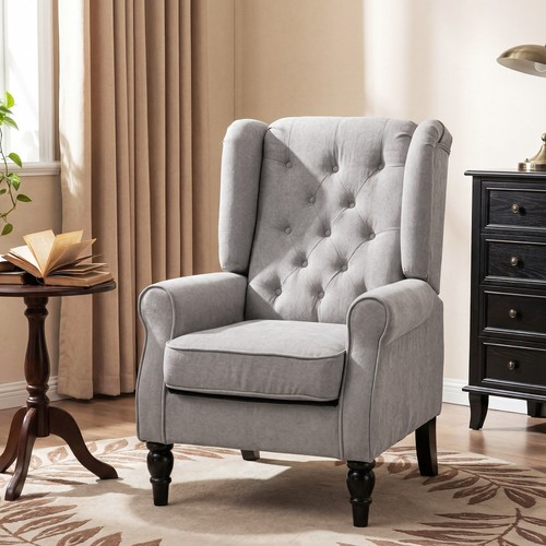 Homcom ohrensessel gepolstert - homcom,