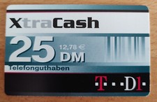 Telefonkarte XtraCash 25 DM /