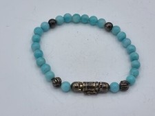 Buddha to Buddha Armband Silber 925 & Türkis  L:18,5 cm