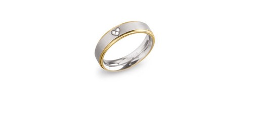 Boccia titan ring - titan,