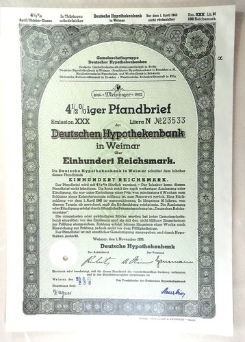 Pfandbrief der deutschen - pfandbrief,