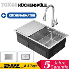 70x44 cm Küchenspüle