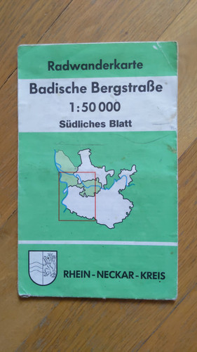 Radwanderkarte badische - radwanderkarte,