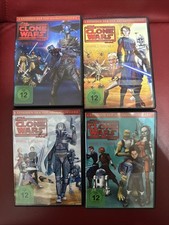 Star Wars - The Clone Wars - Staffel 2 - Vol. 1,2,3,4 !!!  / Gebraucht Sehr  Gut