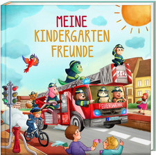 Freundebuch Kindergarten Feuerwehr Erste Freunde Einhorn Dino