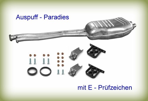 Abgasanlage endschalldämpfer - abgasanlage,