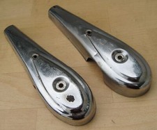 RIXE RS50 MKS B 1961 ORIGINAL GABELVERKLEIDUNGEN SET SILBERFISCHE RS 50 usw.