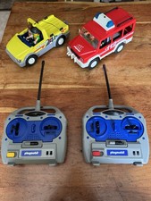 2 x Playmobil RC Autos mit