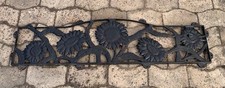 Antikes Fenstergitter Schutzgitter Eisengitter Jugendstil Sonnenblumen