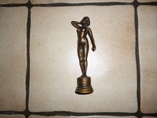 Art Deco Bauhaus Petschaft Siegel Bronzefigur Bronze signiert