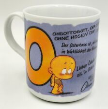 WINDEL WINNI Tasse O Osterhase Sprüche Sammler Scherz  Becher Kaffeebecher 65