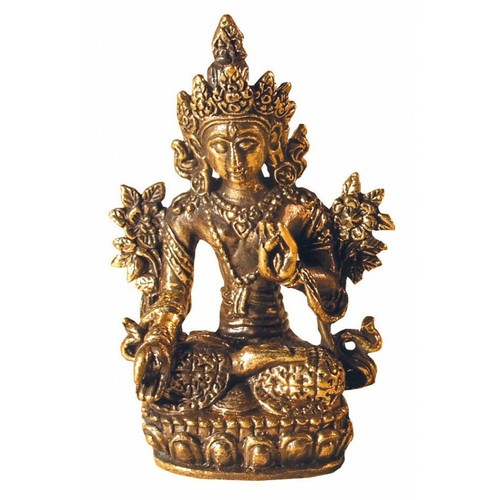Weiße tara messing 5 cm - 3,