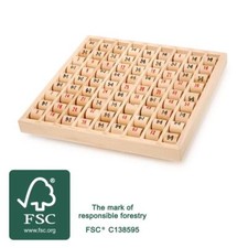 Multiplizier-Tabelle, Holz, Lernspiel, 1x1 lernen, rechnen, Mathe