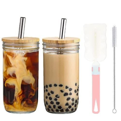 Bubble tea becher glas - tea,