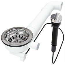 Ablaufgarnitur Siebkorbventil