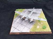 Diorama Flugplatz Betonpiste groß 1/72 universal für Flugzeuge
