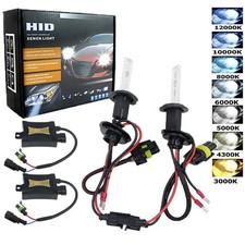 55W HID XENON KIT UMRÜSTKIT NACHRÜSTSATZ H1 H4 9003 H7 XENON-BRENNER HEADLIGHT