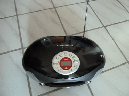 Tragbares grundig radio mit - tragbares,