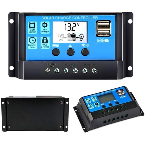 Solarregler 30a pwm 12v 24v - pwm,
