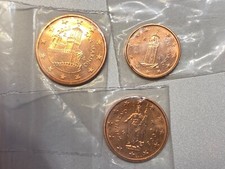 TOP 1 2 5 Euro Cent San Marino