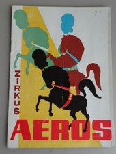 Programmheft Zirkus Aeros