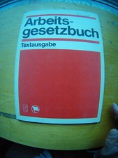 Arbeitsgesetzbuch der ddr - arbeitsgesetzbuch,
