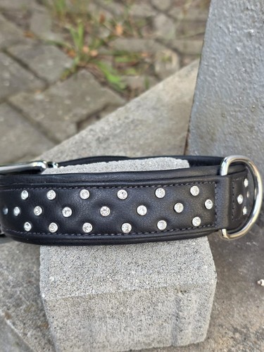 Hundehalsband 55cm leder - hundehalsband,