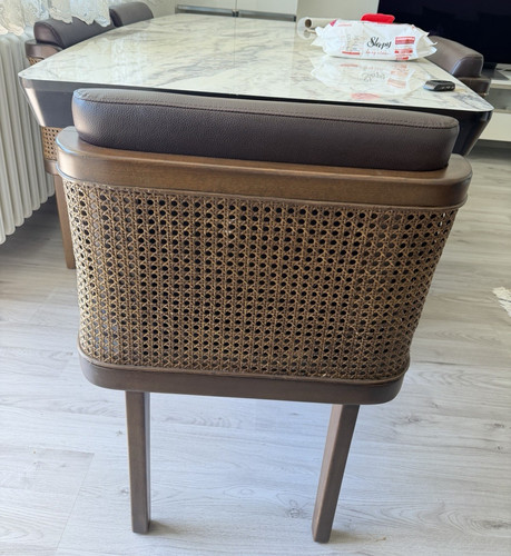 Esszimmerstuhl braun mit - braun,