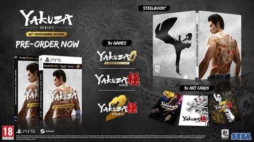 Yakuza 20th anniversary - yakuza,