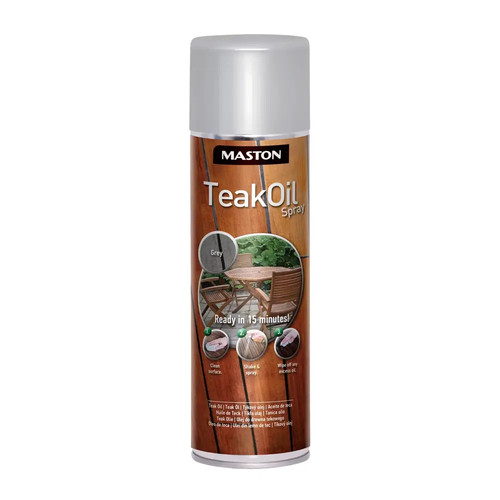 Maston spray teaköl grau - 3x,