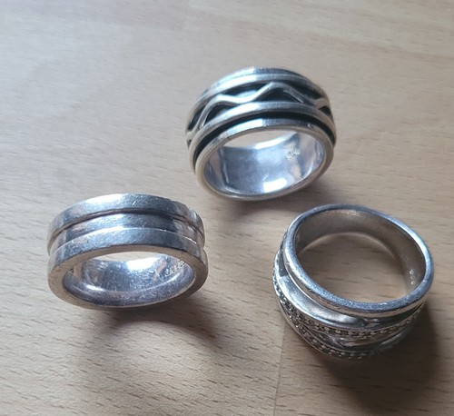 Drei wunderschöne ringe 925 - drei,