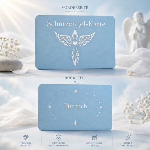 Stück schutzengel karte - 5,